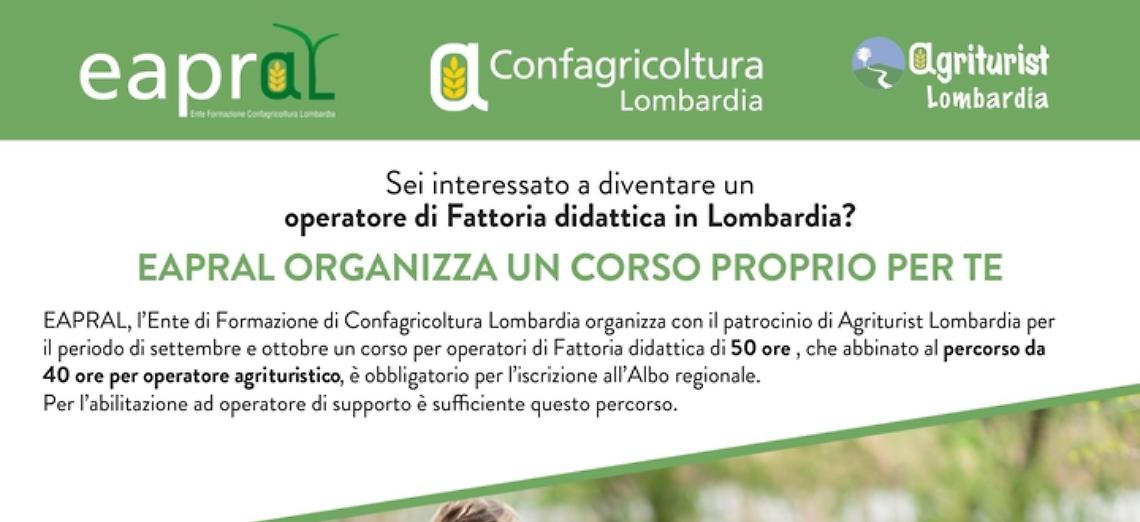 Un corso per diventare operatore fattoria didattica