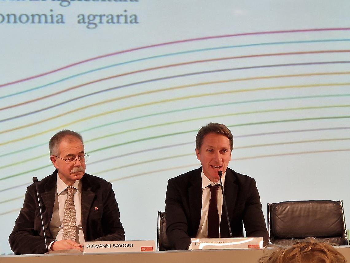 Cesare Soldi alla giornata del mais 2024