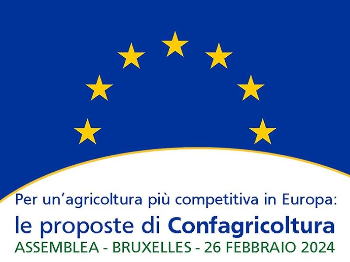 Confagricoltura lunedì a Bruxelles con le proposte per un’agricoltura europea più competitiva