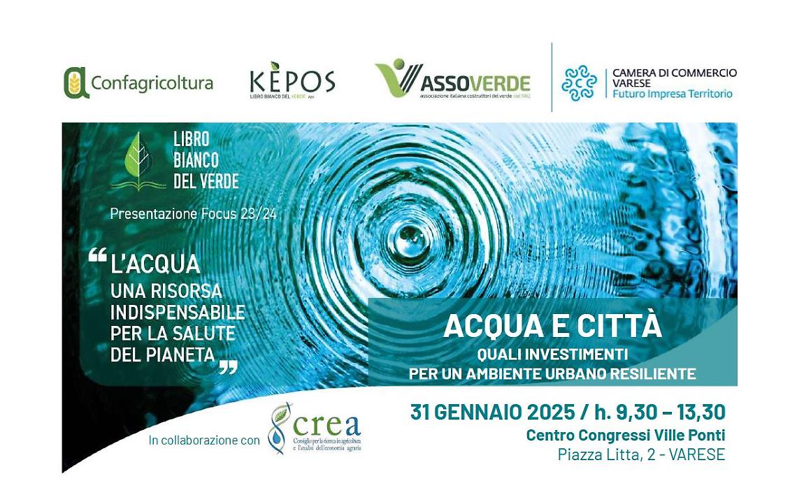 ACQUA E CITTÀ QUALI INVESTIMENTI PER UN AMBIENTE URBANO RESILIENTE