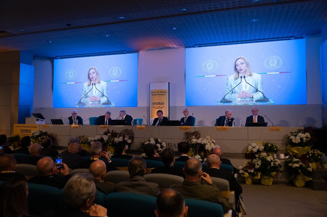 Video messaggio della presidente del Consiglio, Giorgia Meloni