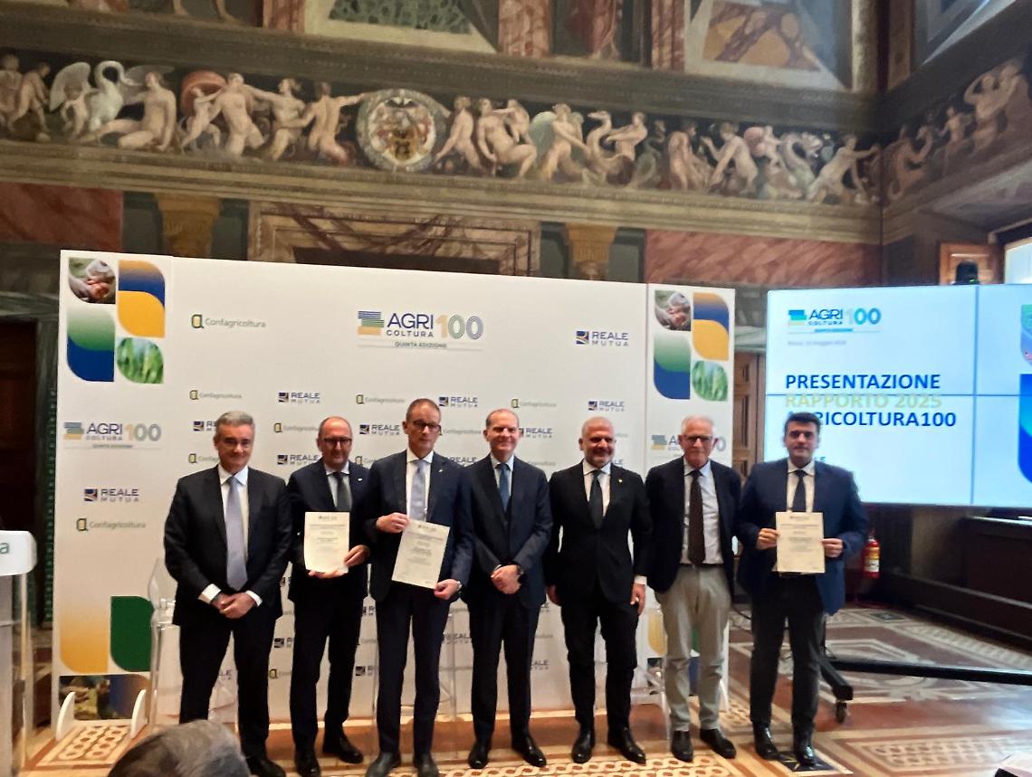 I partecipanti alla presentazione della V edizione di AGRIcoltura100