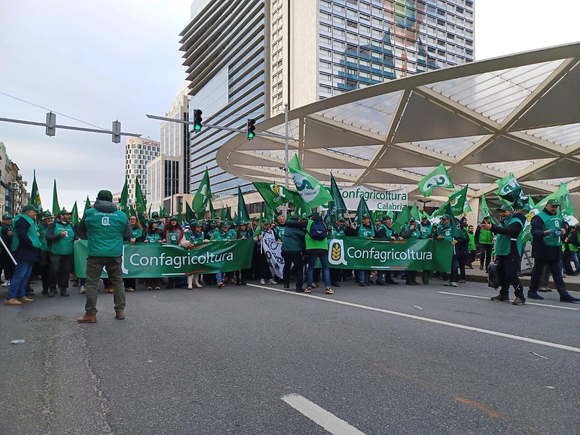 Confagricoltura Lombardia alla mobilitazione europea di Bruxelles