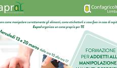 Al via il corso per gli addetti alla manipolazione di alimenti  e con un approfondimento specifico per la celiachia