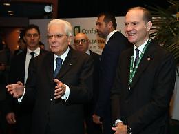 Mattarella all'Assemblea di Confagricoltura: "E' necessario rendere tutti consapevoli di quanto centrale sia oggi l'agricoltura"