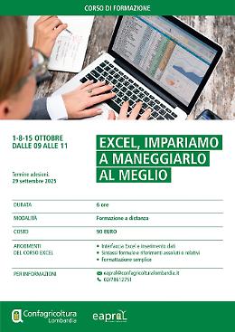 EXCEL, IMPARIAMO A MANEGGIARLO AL MEGLIO