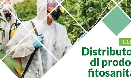 Al via il corso di formazione per distributori di prodotti fitosanitari in agricoltura