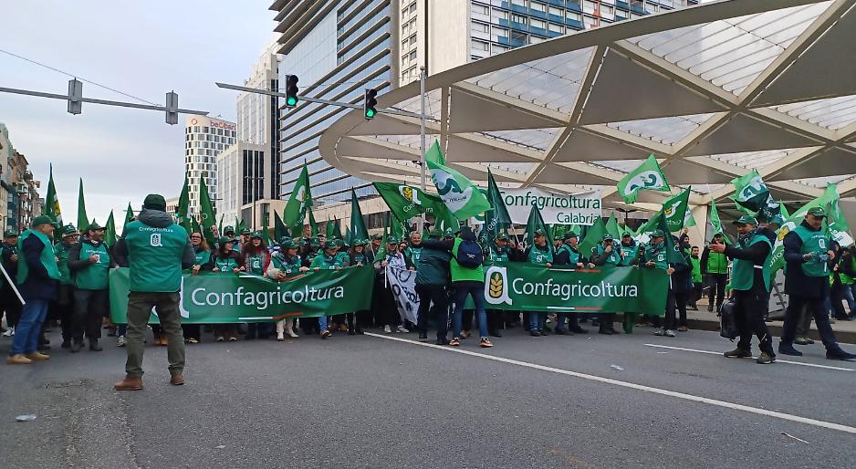 Confagricoltura Lombardia alla mobilitazione europea di Bruxelles